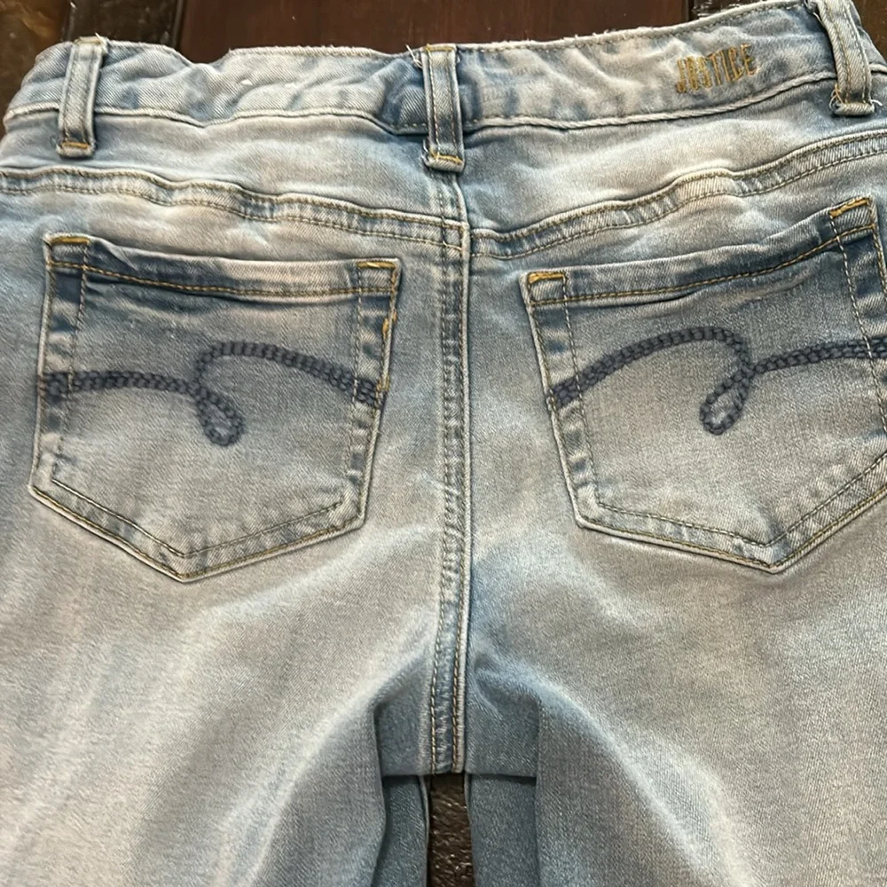 Girl’s Justice Medium Wash Jean Shorts